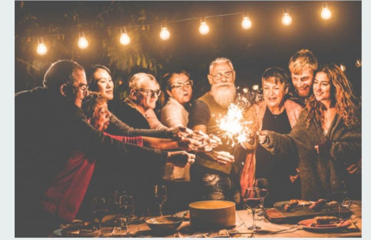 A festa de aniversário